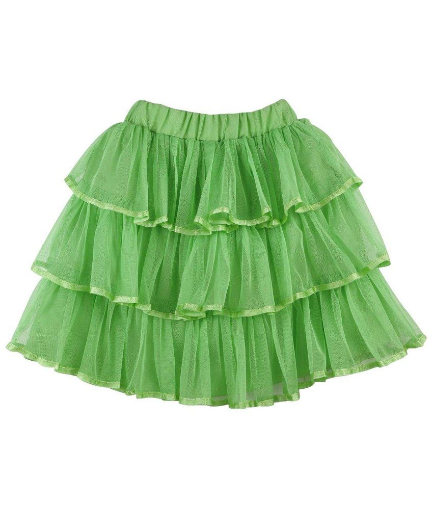 Lil'posh Green Net Skirt For Kids Buy Lil'posh Green Net Skirt For