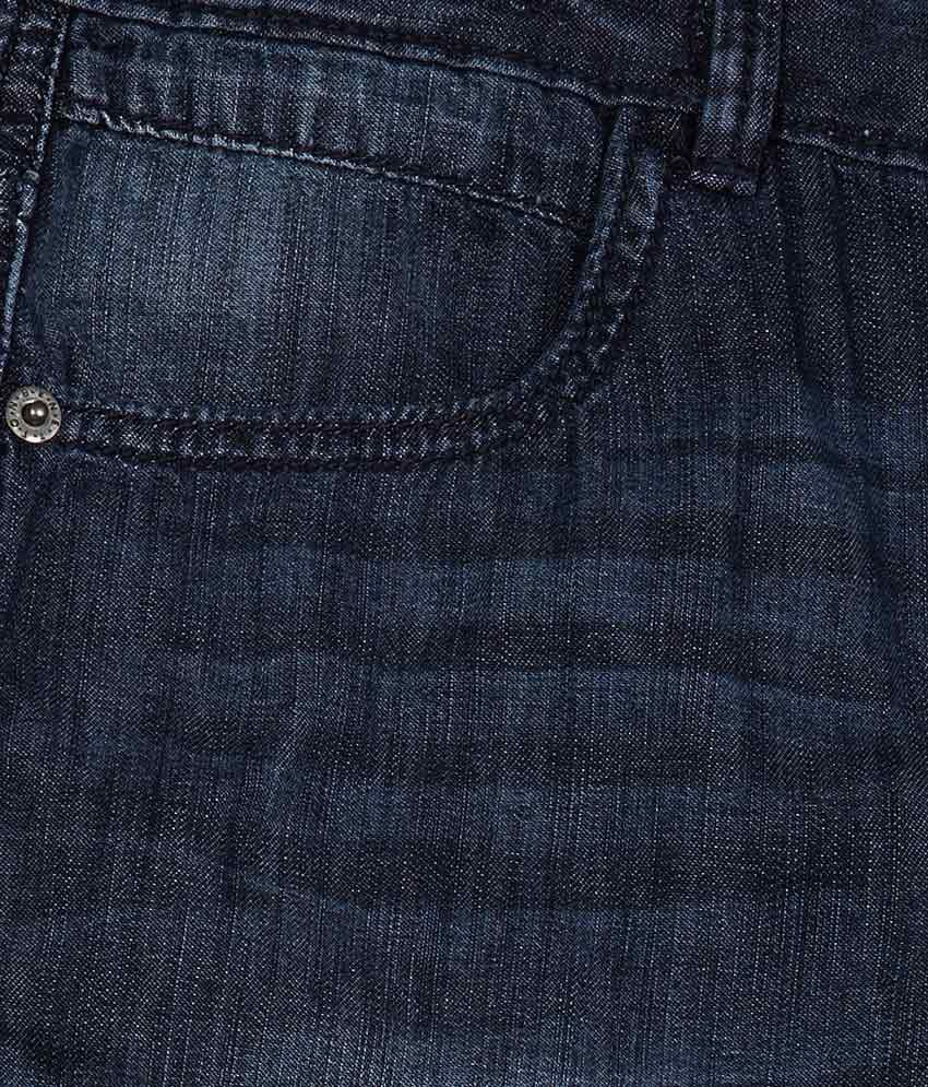 UCB Blue Solid Trousers For Kids - Buy UCB Blue Solid Trousers For Kids Online at Low Price 