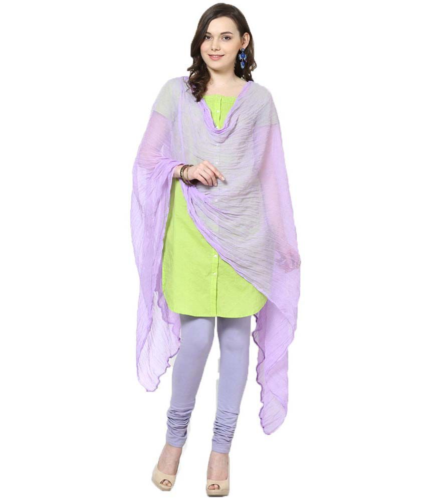 light purple colour suit matching dupatta