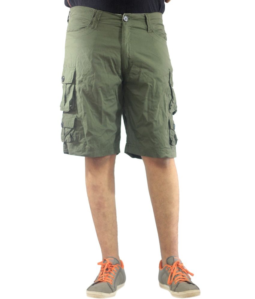 od green cargo shorts