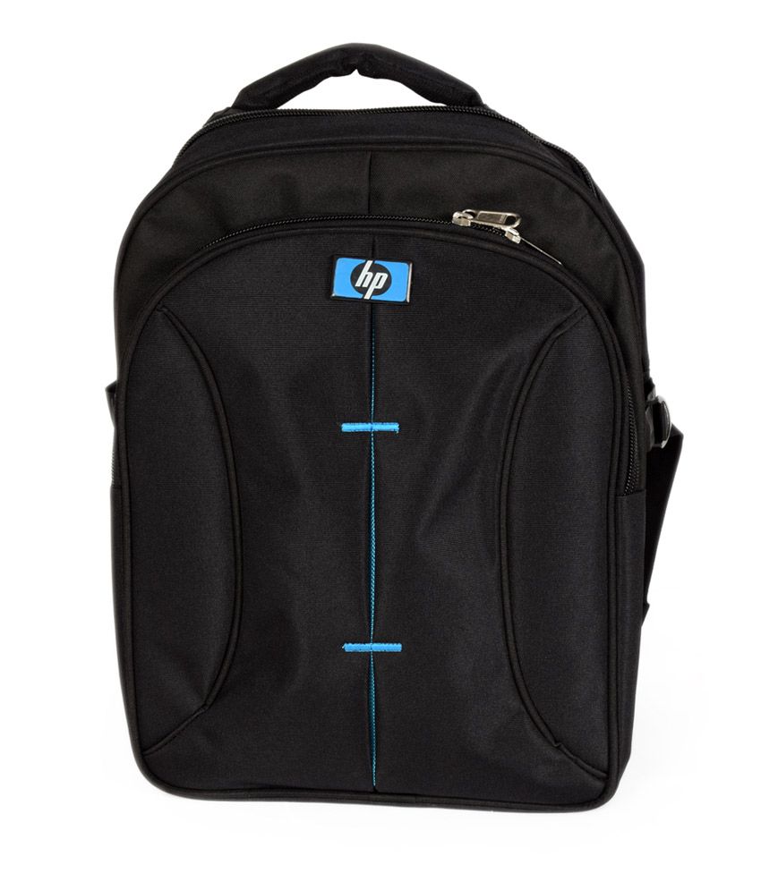Premium Black Canvas Laptop Bag For HP Laptops Buy Premium Black