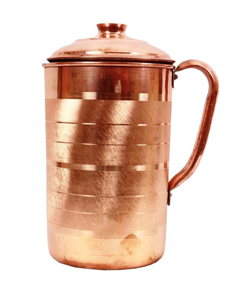 Indian Art Villa Copper Jug 1700 ml Buy Online at Best Price in India