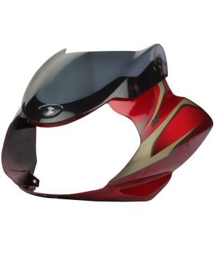 bajaj discover 100cc headlight visor