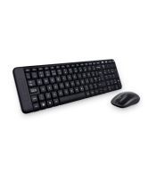 Logitech mk220 Black Wireless Keyboard Mouse Combo