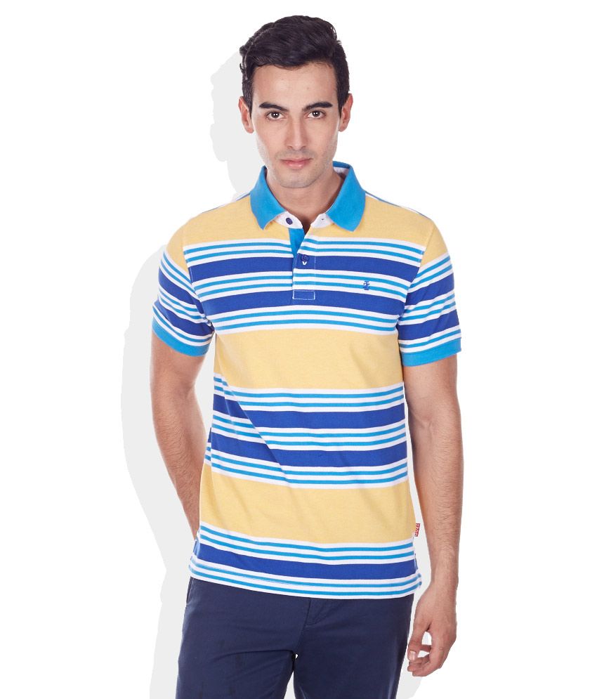 IZOD Yellow Polo T-Shirt - Buy IZOD Yellow Polo T-Shirt Online at Low ...