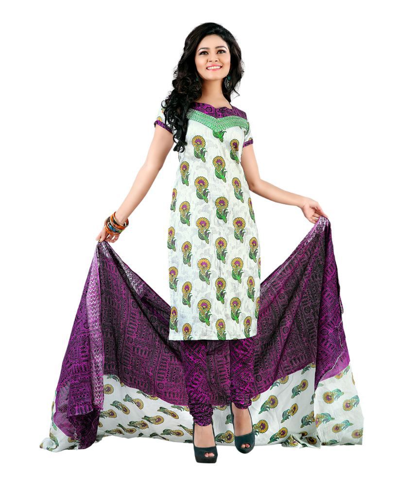 G Three Baroda High Quality Cotton Block Print Dress