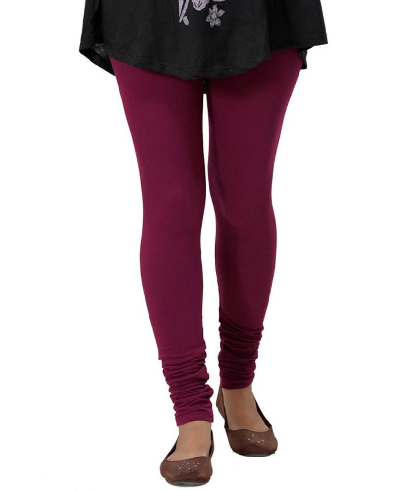     			Ankita Magenta Leggings - Cotton