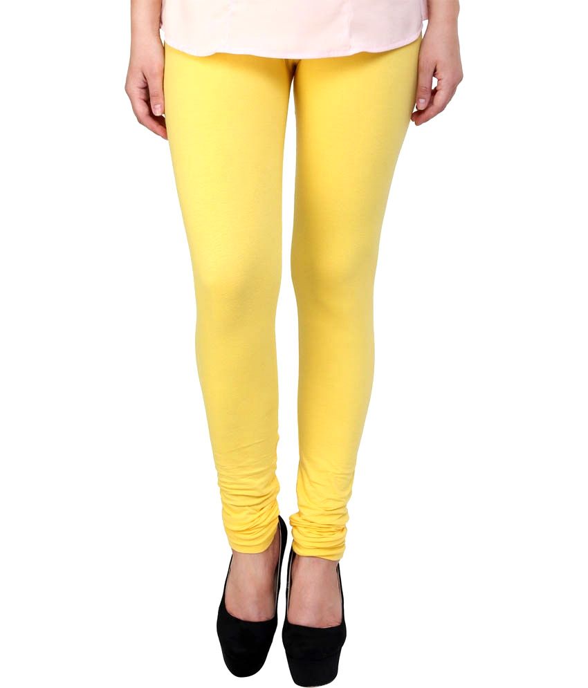 yellow workout leggings