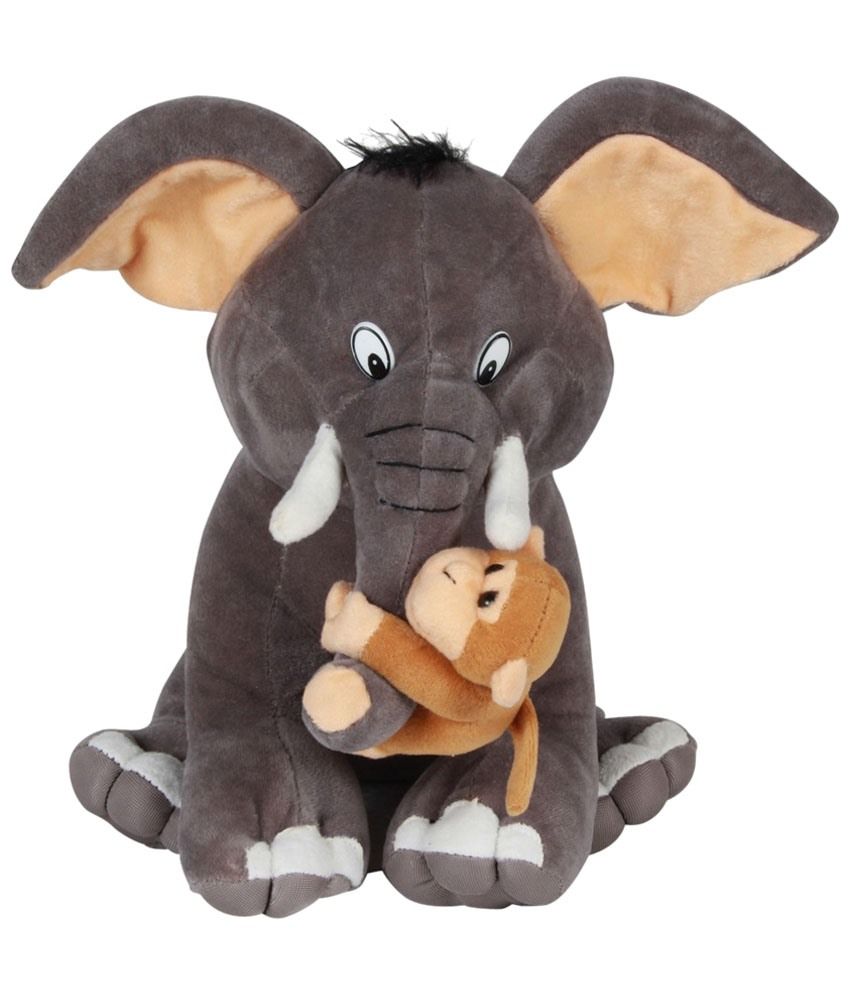 gray monkey stuffed animal