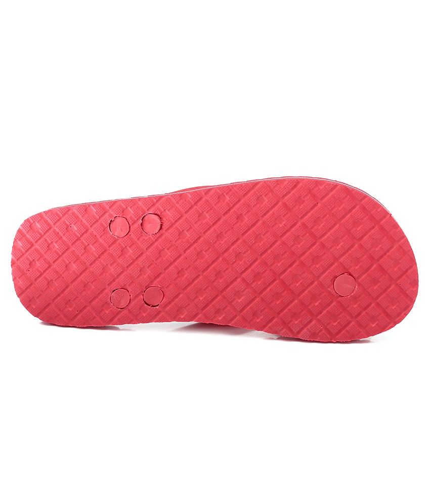 red tape dark grey flip flops