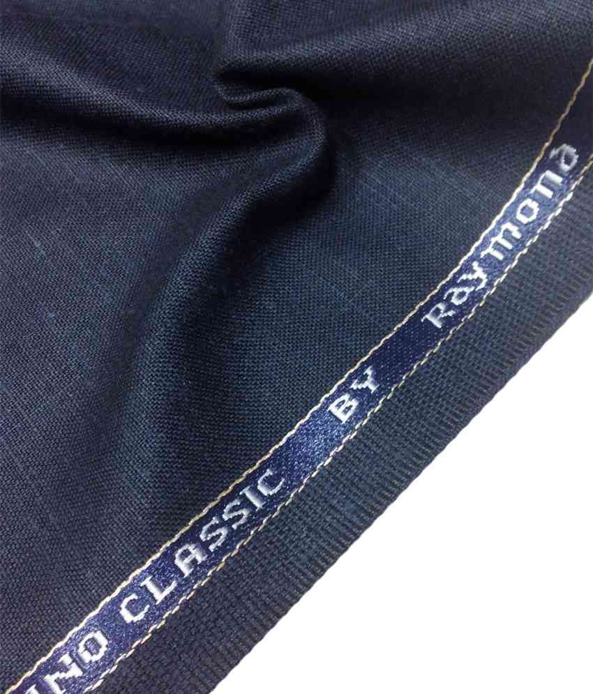 Raymond Premium Linen Navy Blue Unstitched Pant Piece-1.25mts - Buy ...
