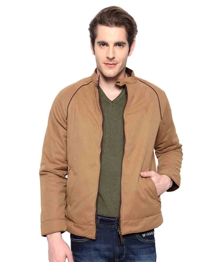 Allen Solly Brown Reversible Jacket - Buy Allen Solly Brown Reversible ...