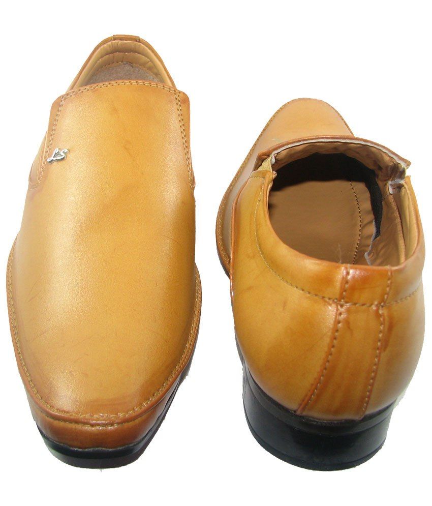 yellow tuxedo shoes