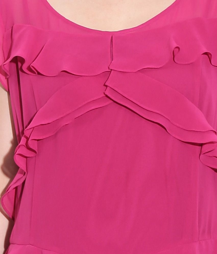 ruffle gown online india