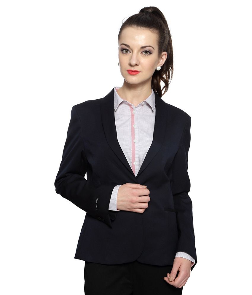Buy Allen Solly Navy Formal Blazer Online at Best Prices in India - Snapdeal