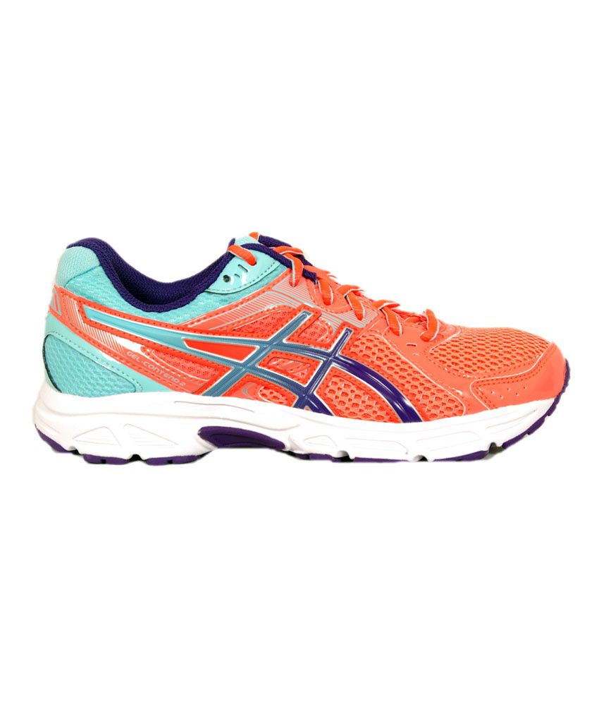 Asics Contend Orange Running Shoes Price in India- Buy Asics Contend ...
