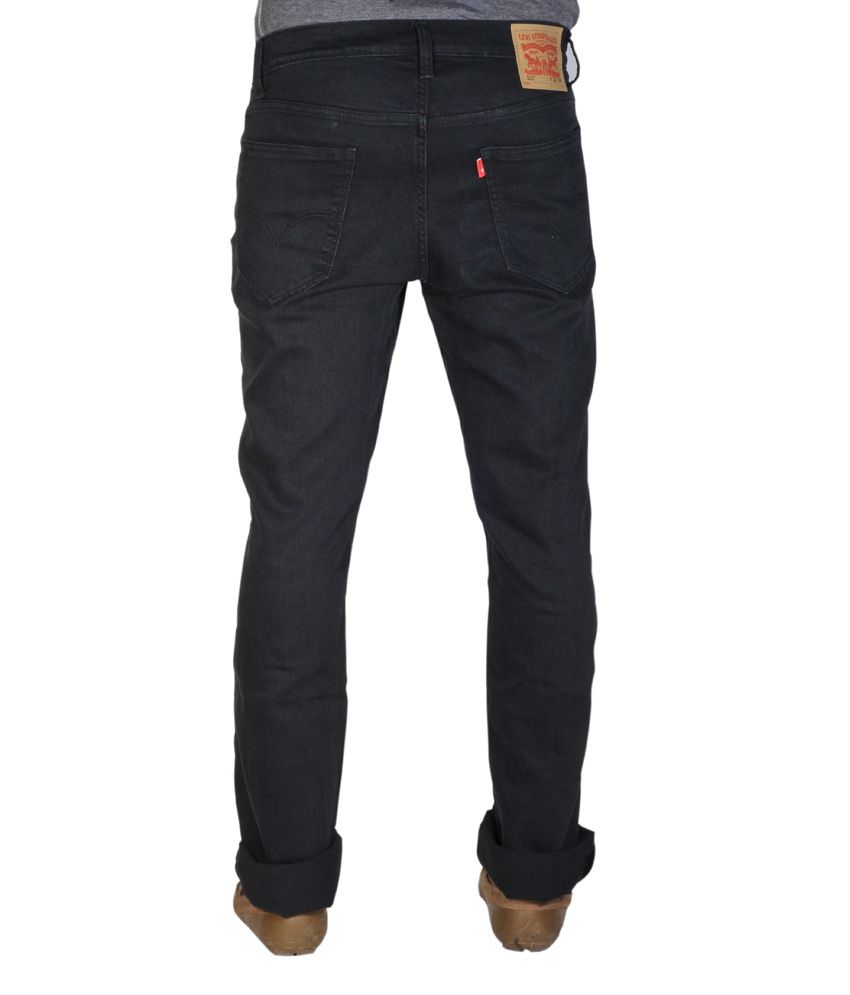 Levis-531 Black Cotton Jeans - Buy Levis-531 Black Cotton Jeans Online ...