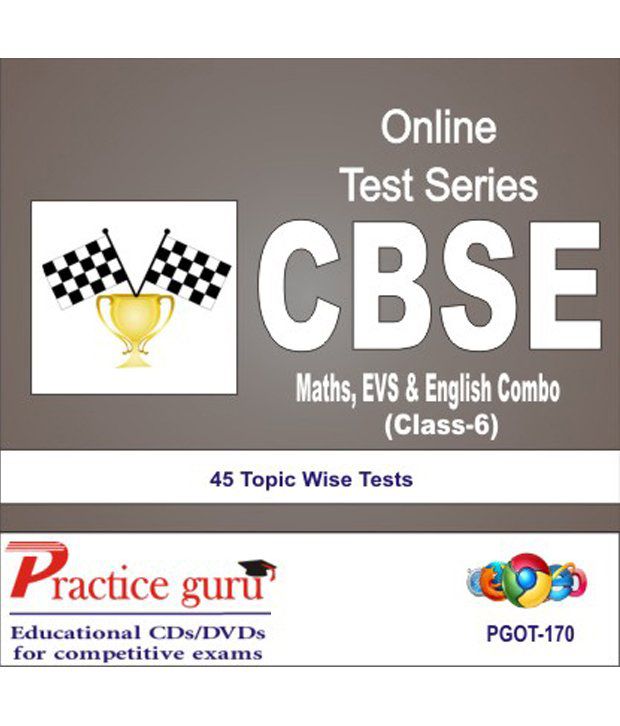     			ONLINE DELIVERY VIA EMAIL - Latest Chapter Wise Tests + Mock Test for CBSE Class 6. Complete syllabus coverage - sure shot results!