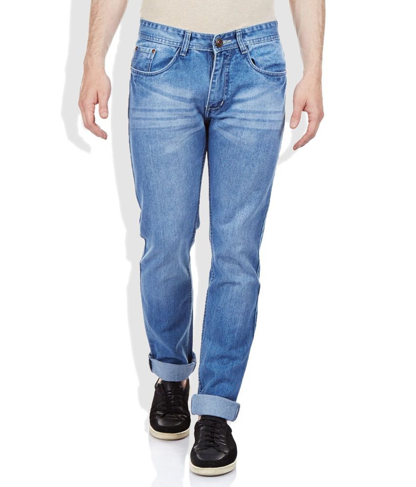 blue slim fit jeans