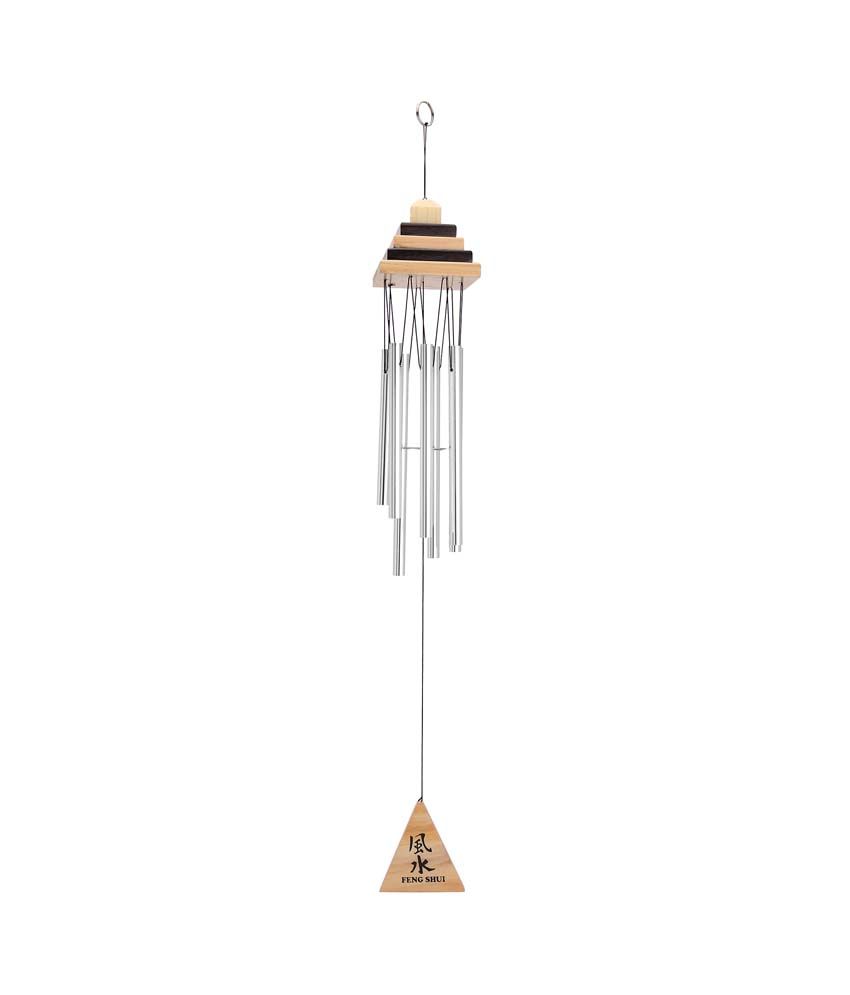 Jps Retail Multicolour Feng Shui Pyramid Wind Chime 7 Rod Jps Retail Multicolour Feng Shui Pyramid Wind Chime 7 Rod Showpiece