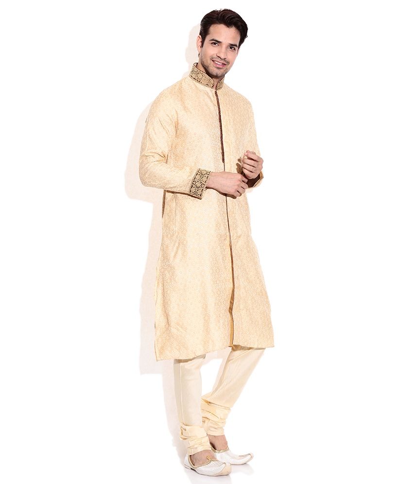 manyavar kurta pajama jacket set
