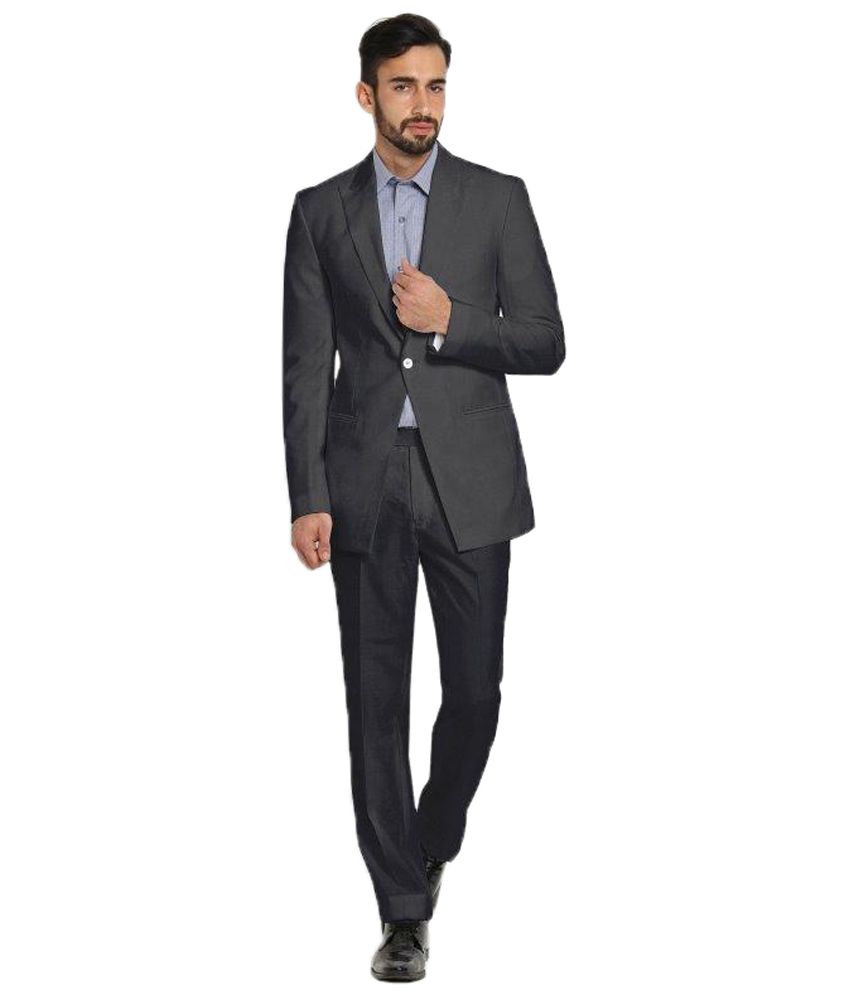 Raymond Black Suit Length Unstitched Suit Piece For Men - Buy Raymond ...