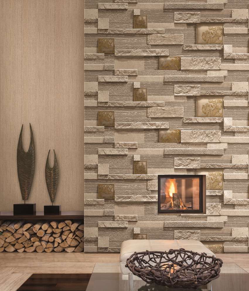 Sep Textured Designer Stone Wallpaper: Buy Sep Textured Designer Stone