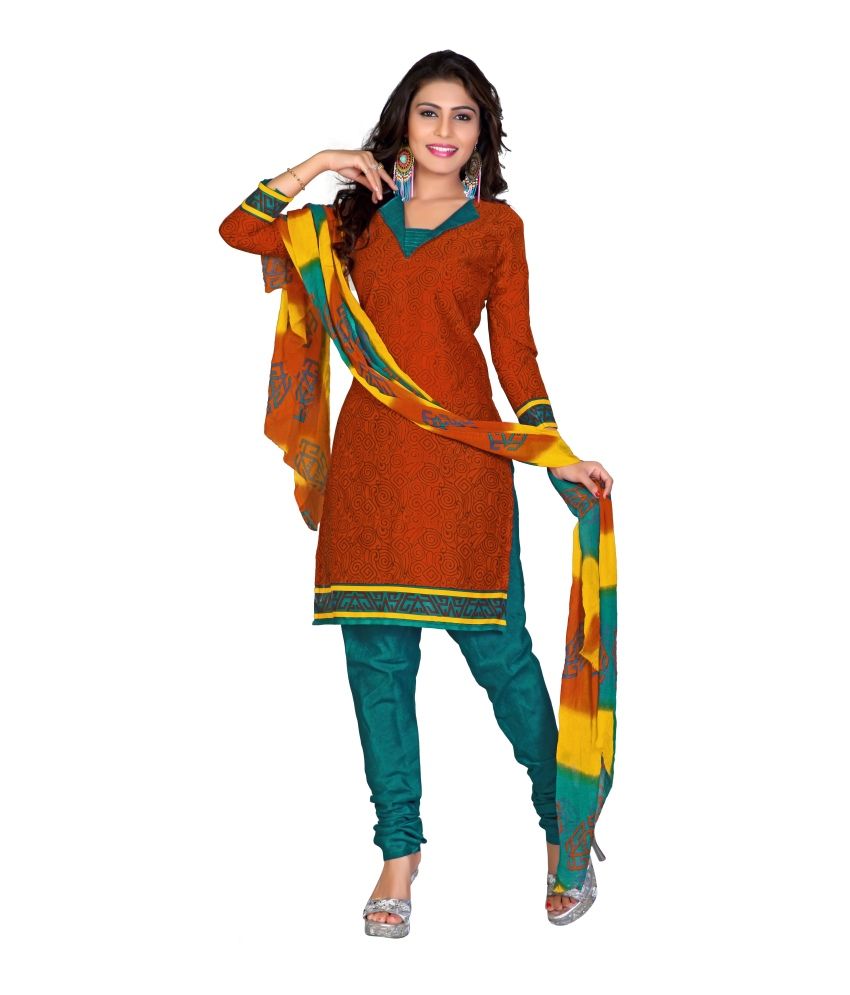 Vibes Women's Polyester Unstitched Designer Dress Material - Buy Vibes Women's Polyester 