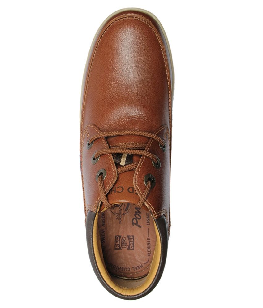 red chief tan boots