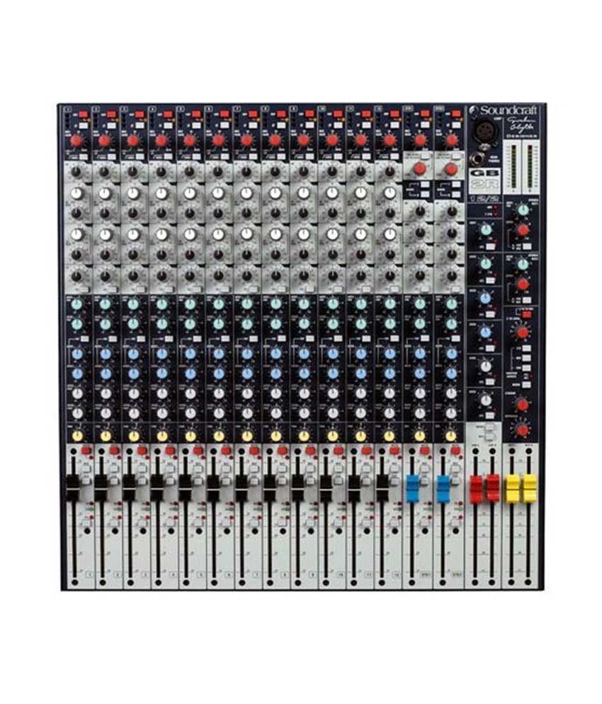 Buy Sound X Soundcraft GB2R 12 Channel Mixer Online at Best Price in ...