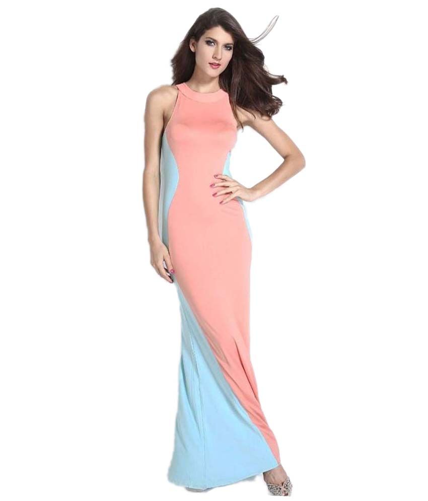 polyester maxi