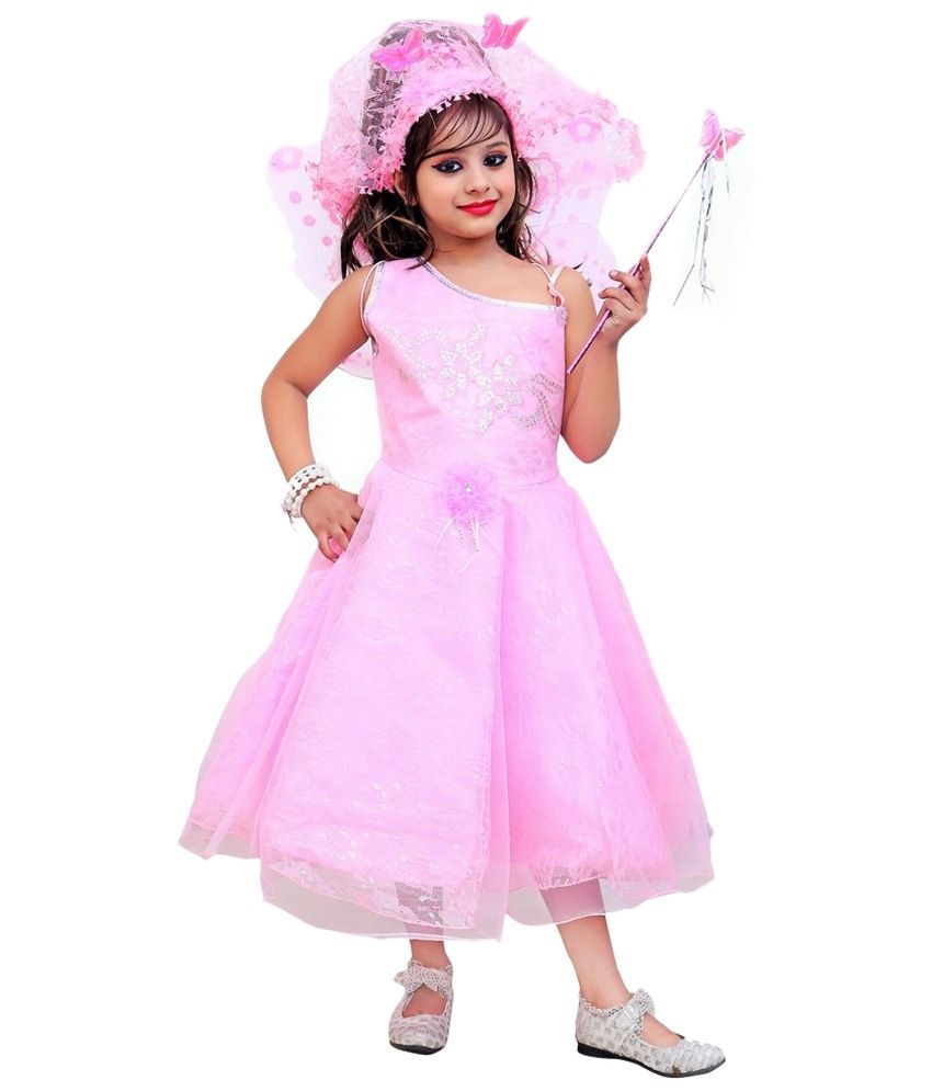 Aarika Christmas Angel Pink Gown for Baby Girl 6 24 Months