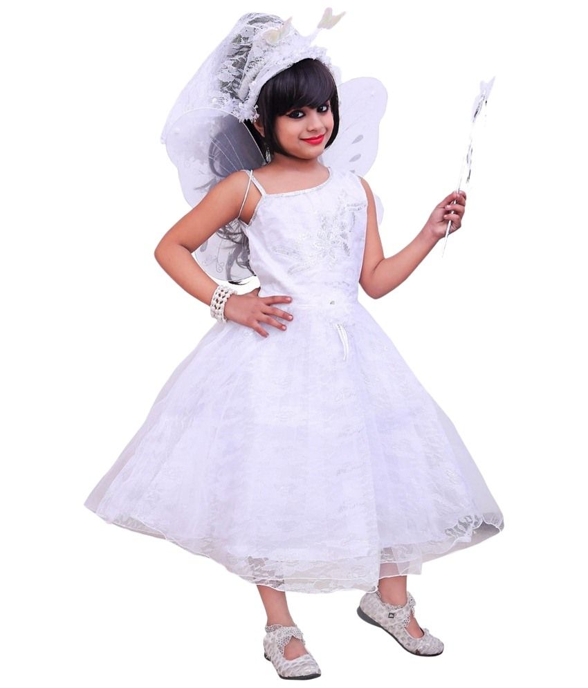Aarika White Christmas Angel Gown For 