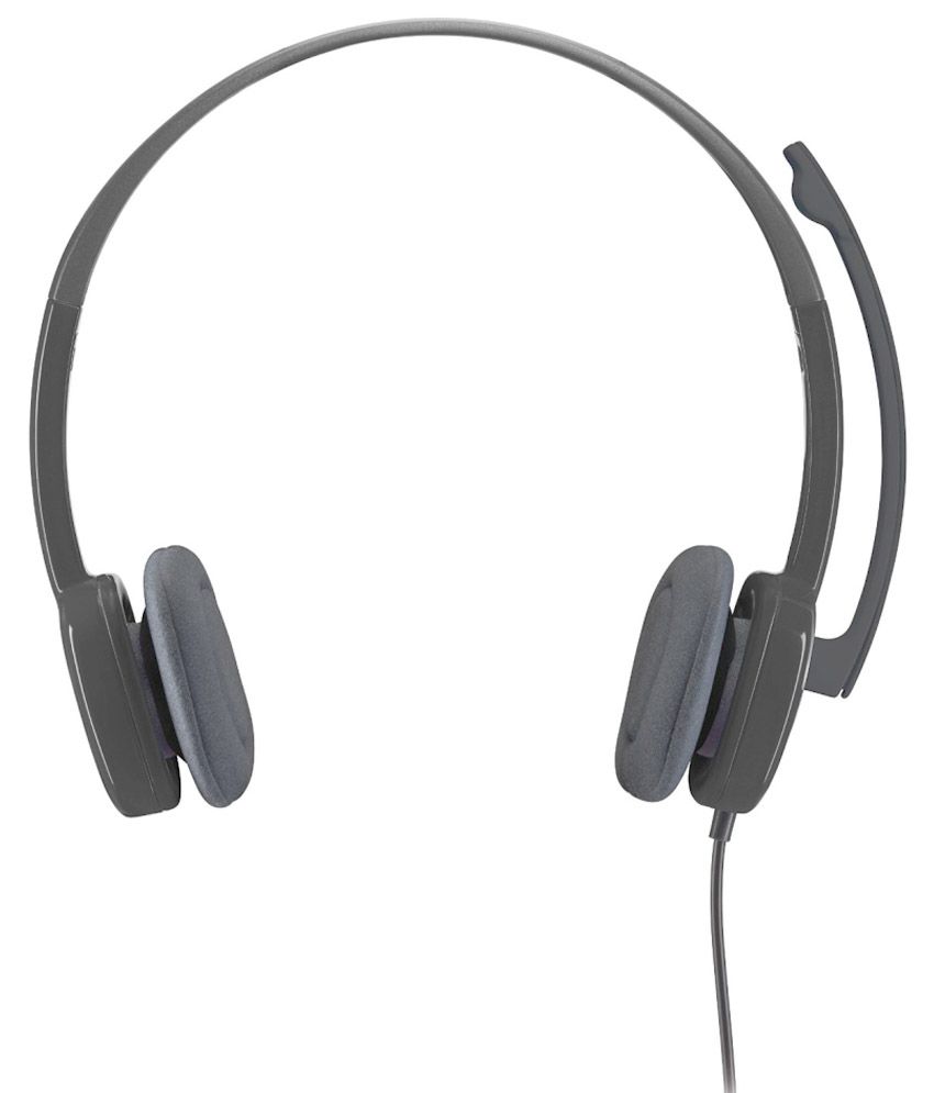     			Logitech H151 Over Ear Stereo Headset With Mic-Black headphone