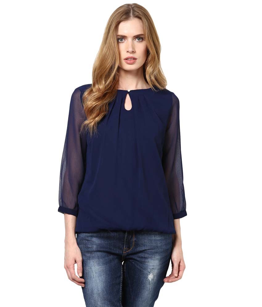 chiffon tops online