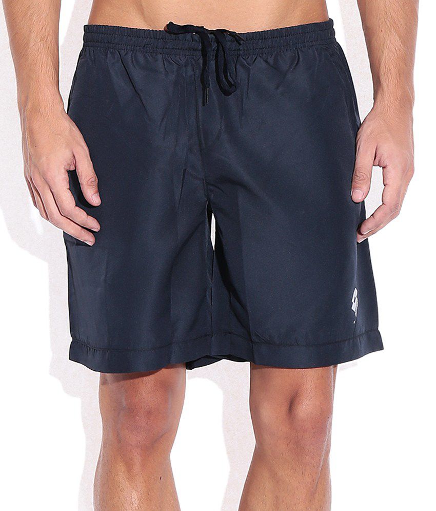 Lotto Navy Polyester Shorts - Buy Lotto Navy Polyester Shorts Online at ...