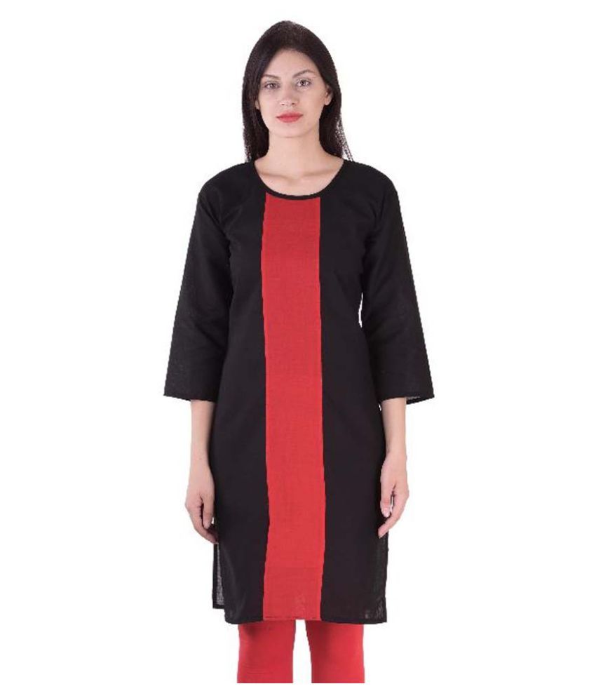 janasya black kurti