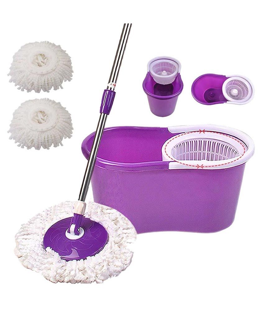plastic spin mop