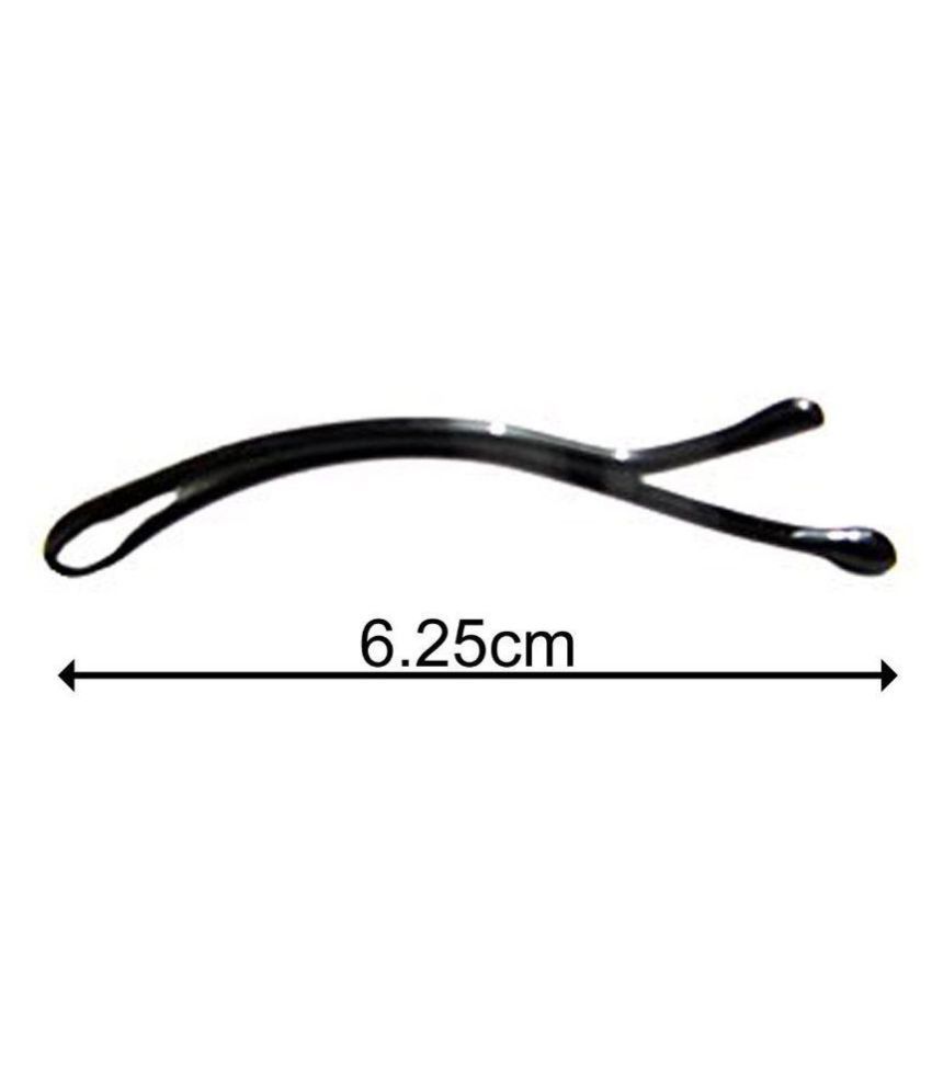 Majik Black Metal Hair Pins Set of 360 Buy Online at Low Price in