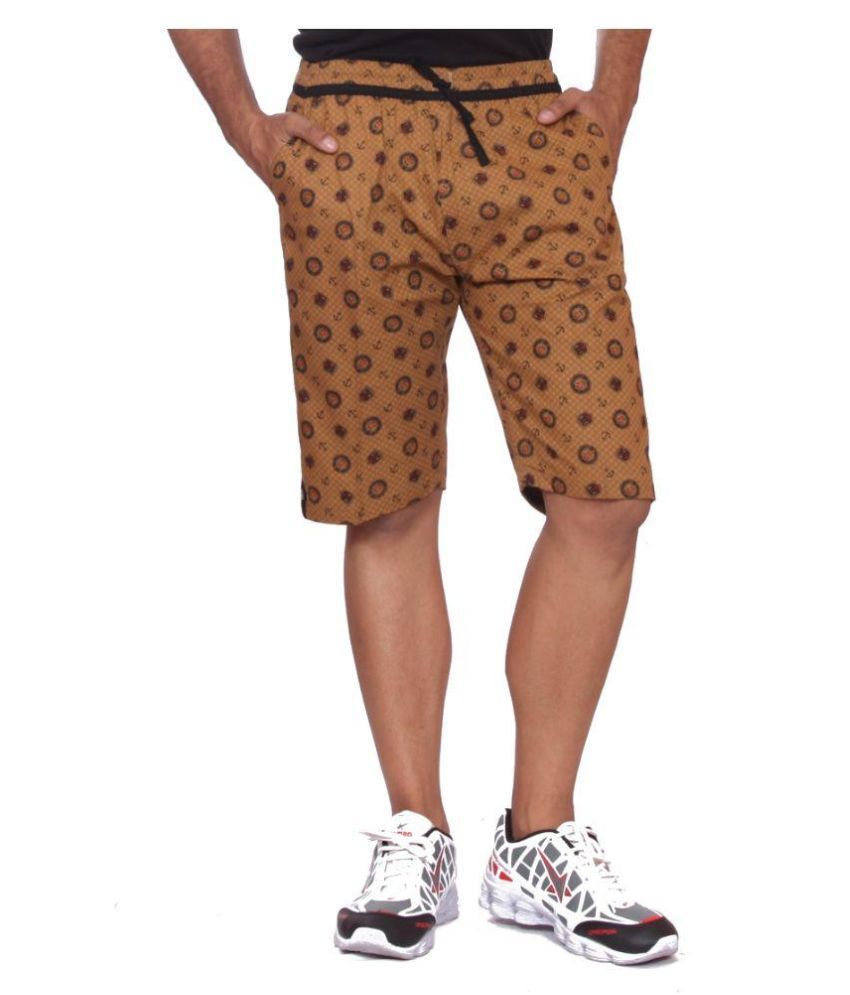 Black Casual Brown Shorts - Buy Black Casual Brown Shorts Online at Low ...