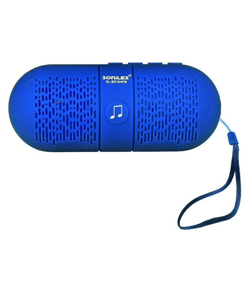     			Sonilex SL BS-104 FM Bluetooth Speaker - Blue