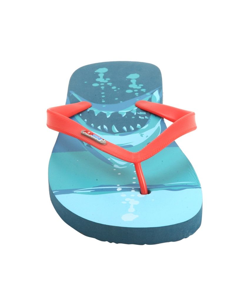 blue fin flip flops amazon