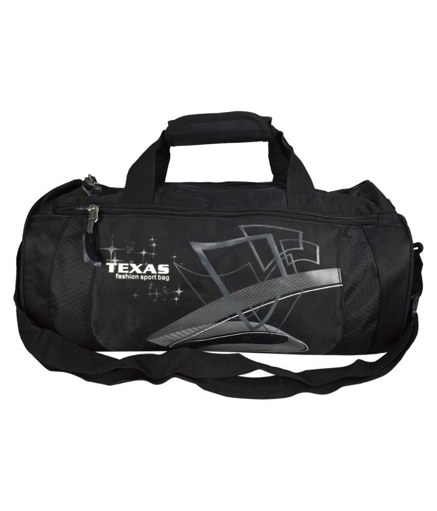 black gym holdall