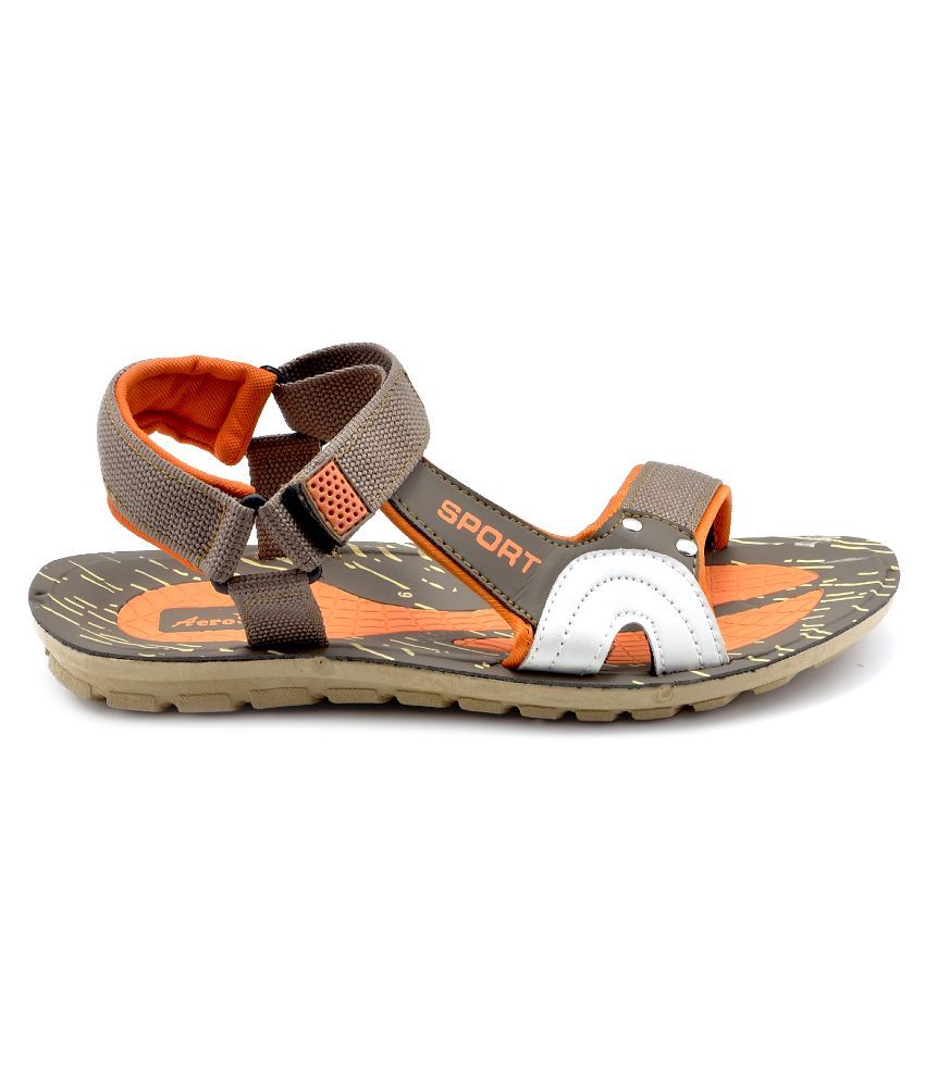 AeroStar Orange Sandals  Price in India Buy AeroStar 