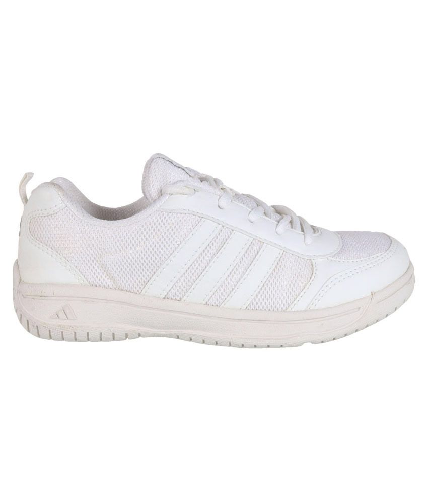 white adidas shoes big kids