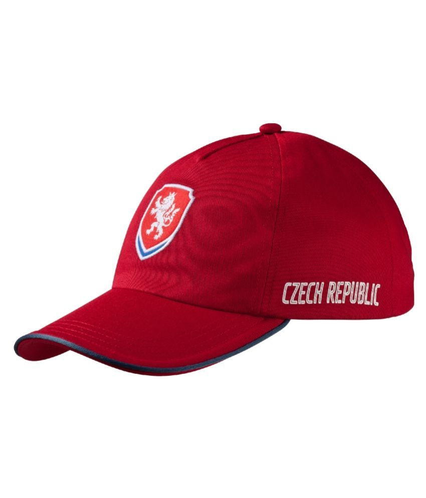 Puma Red Cotton Football Cap Buy Online Rs. Snapdeal