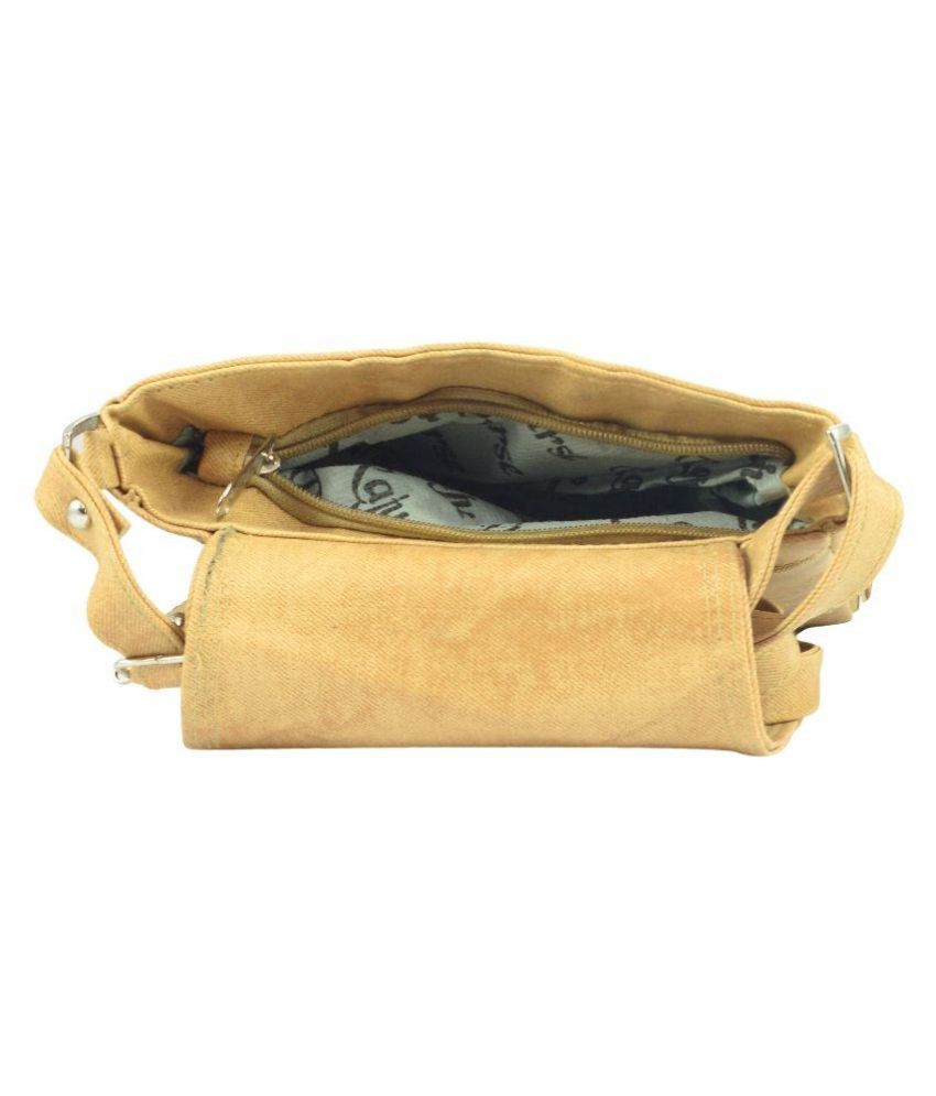 fabric sling purse