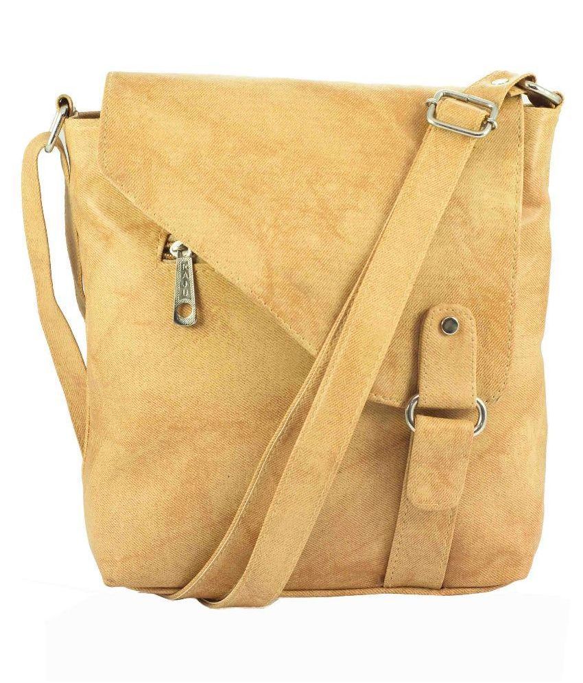 fabric sling purse