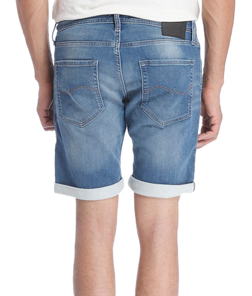 Jack & Jones Blue Denim Shorts - Buy Jack & Jones Blue Denim Shorts ...