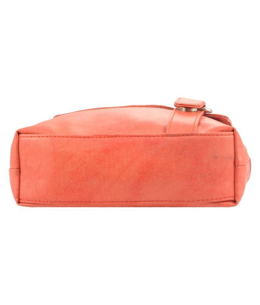 orange shaped purse